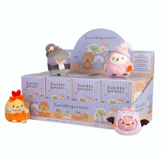 Sumikkogurashi • Halloween Plush  Keychain Blind Box