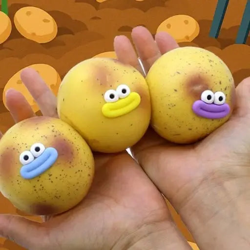 Potato Mochi Squishy Soft & Stretchy Sensory Stress Relief Toy, Imported S Korea