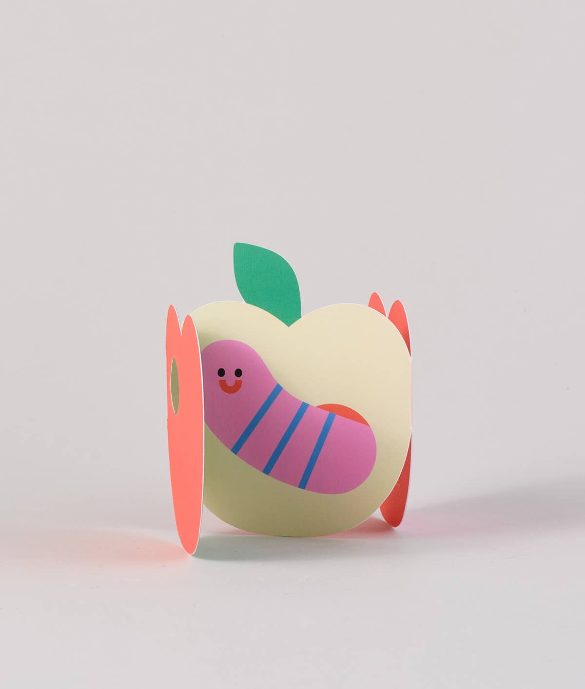 'Apple'  Fold Out BirthdayGreeting Card