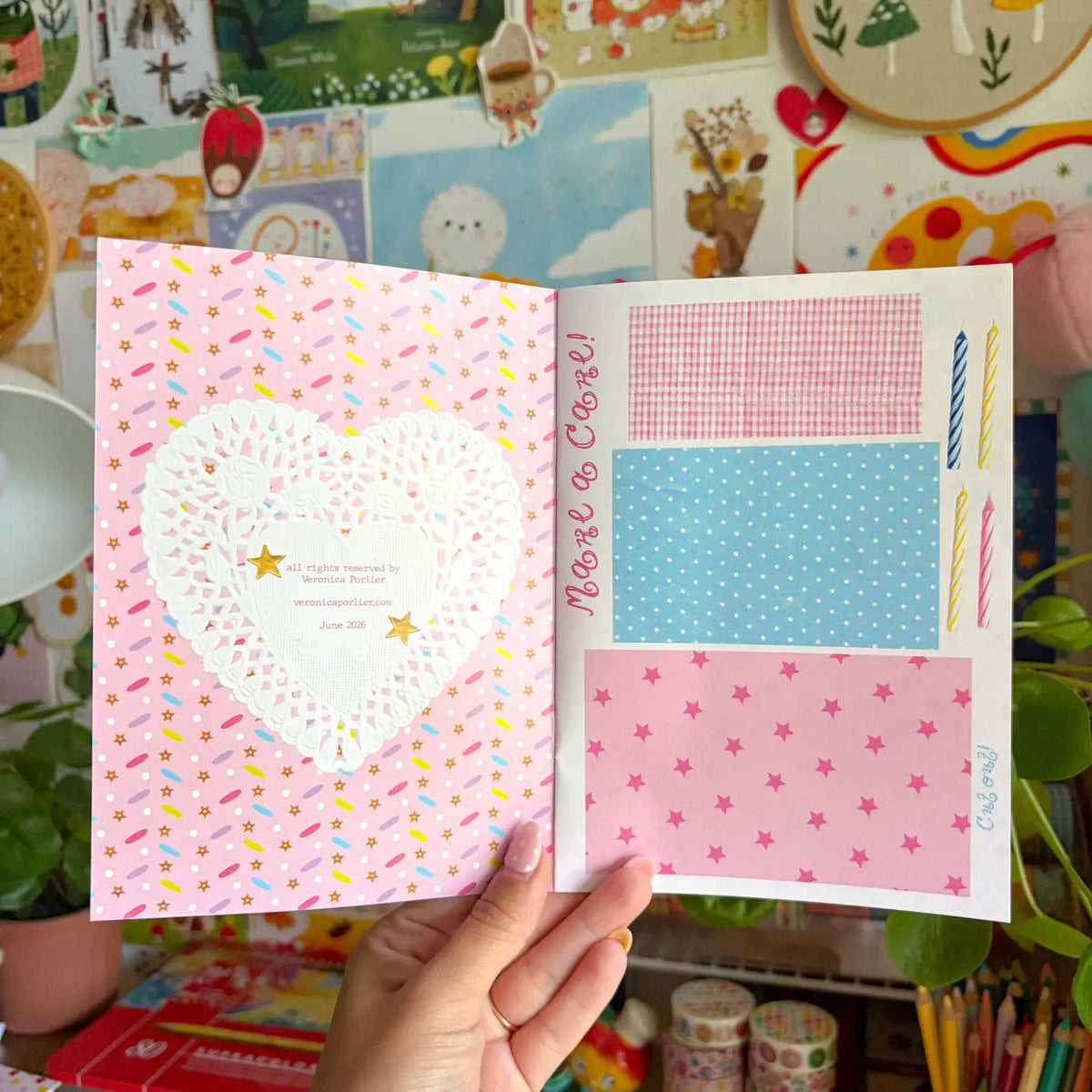Veronica Porlier • Celebration Mini Scrapbook