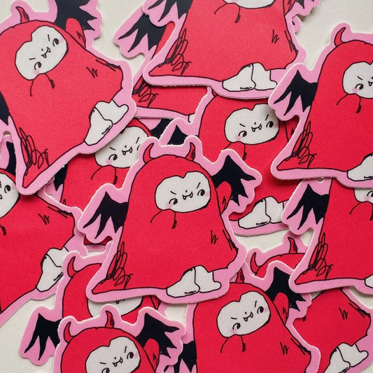 Tabetaaii • Spooky Devil Vinyl Sticker