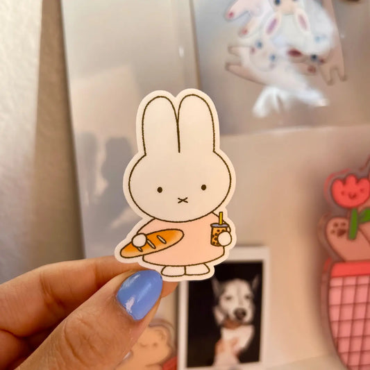 Nessakdesign • Miffy Boba Vinyl Sticker