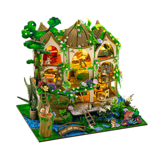 Hands Craft • Birchwood Villa DIY Mini House Kit