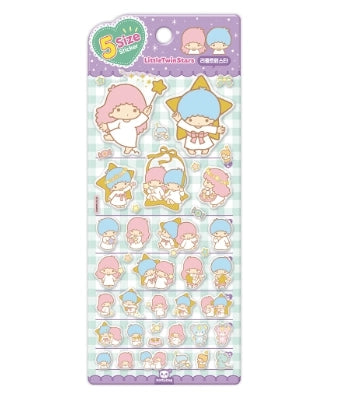 Sanrio • 5 Size Deco Jelly Sticker Sheet, Imported South Korea