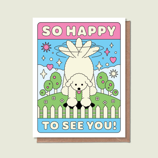 Épée Lapin Studio • So Happy To See You Greeting Card