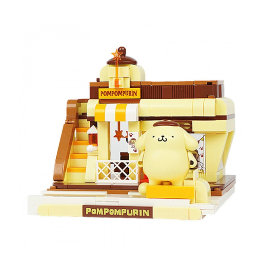 Sanrio• Pompompurin Keeppley Building Blocks Street Scene Series