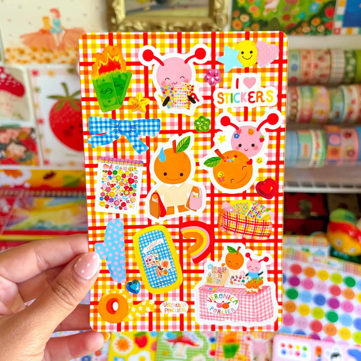 Veronica Porlier • Art Market Sticker Sheet