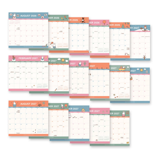Miffy • 2027 A Year in Color Magnetic Monthly Pad