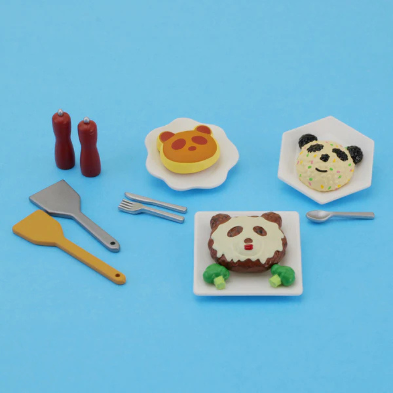 Kenelephant • Panda Spoon and Frying Panda Figure Collection Mystery Box