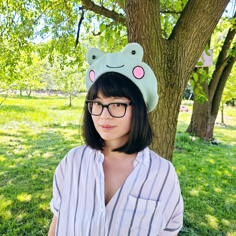 Mint & Apple • Frog Beret