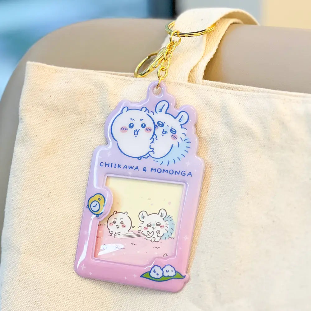 Chiikawa • Mini Photo Card/ Name Tag Holder Keyring, Imported S Korea