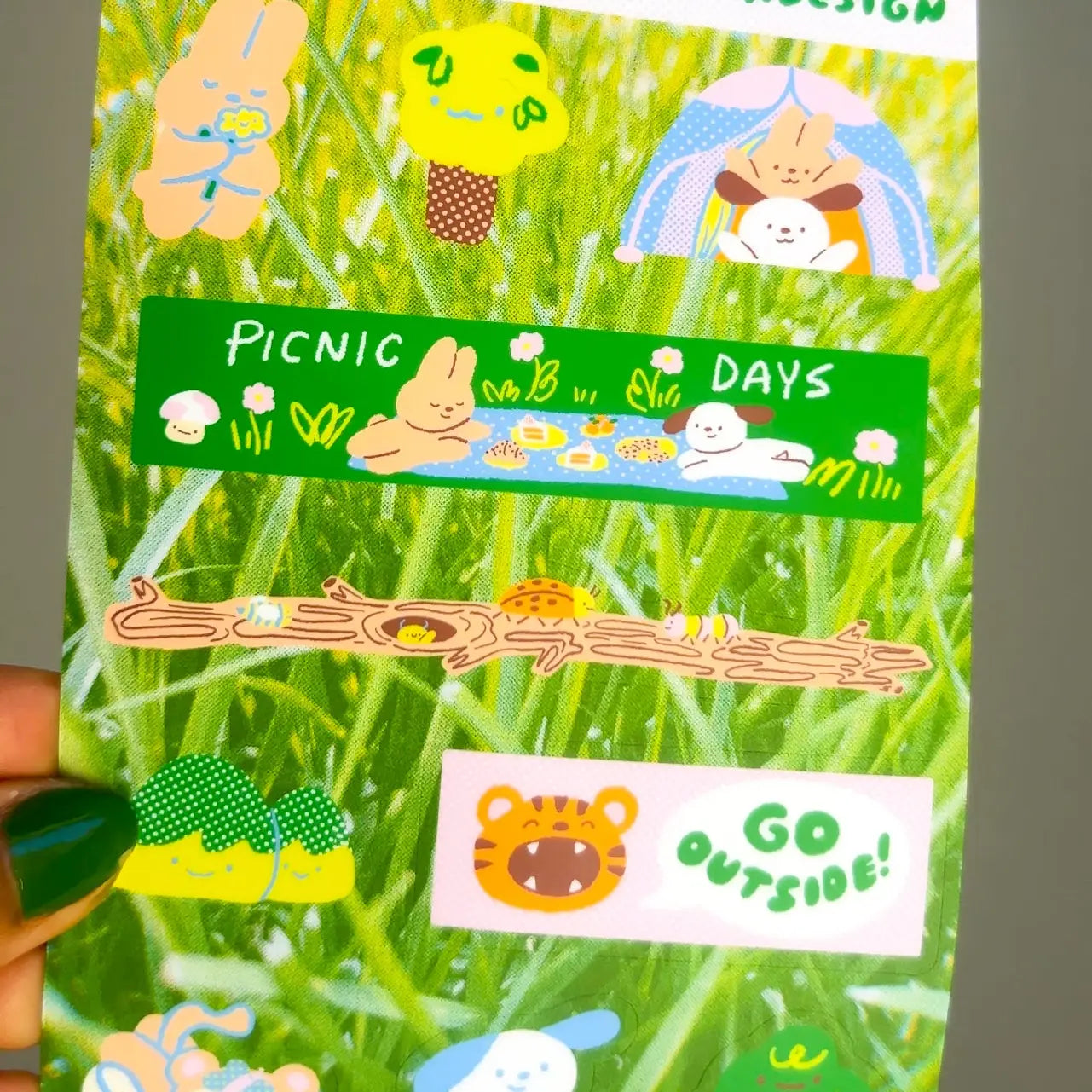 Nessakdesign • Nature Friends Sticker Sheet