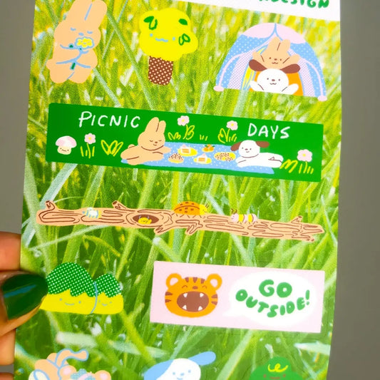 Nessakdesign • Nature Friends Sticker Sheet