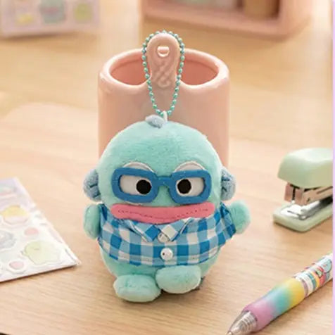 Sanrio • Hangyodon Nerd Plush Keychain