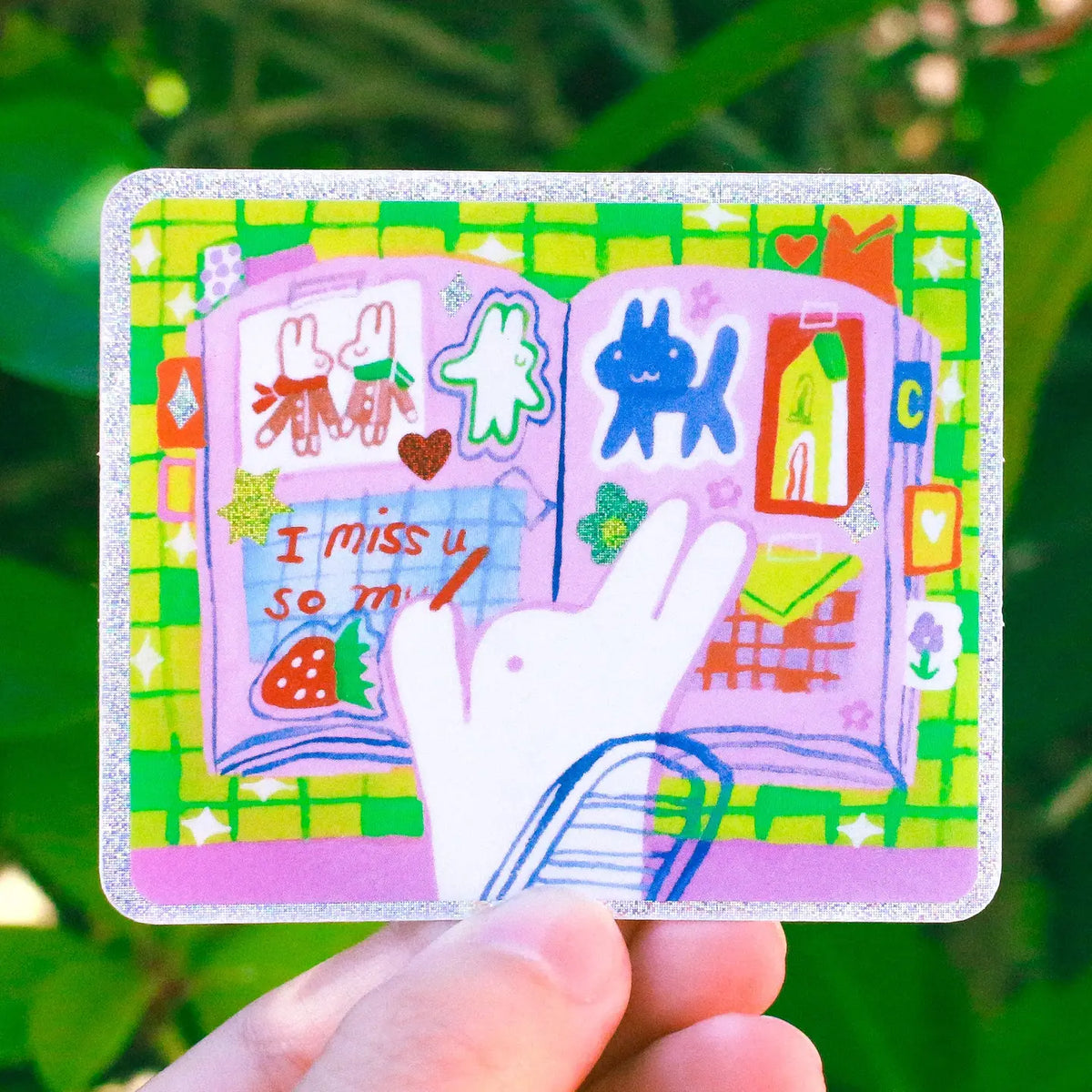 Odd Rabbits • Journaling with Rabbit Vinyl Sticker