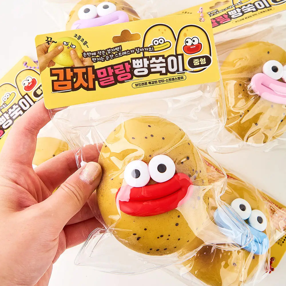 Potato Mochi Squishy Soft & Stretchy Sensory Stress Relief Toy, Imported S Korea