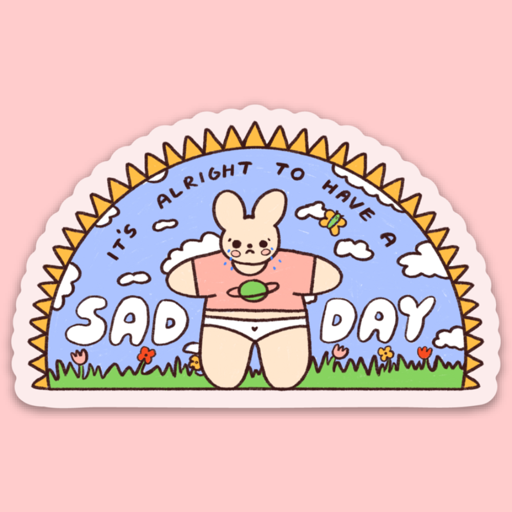 Tender Ghost • Sad Day Sticker