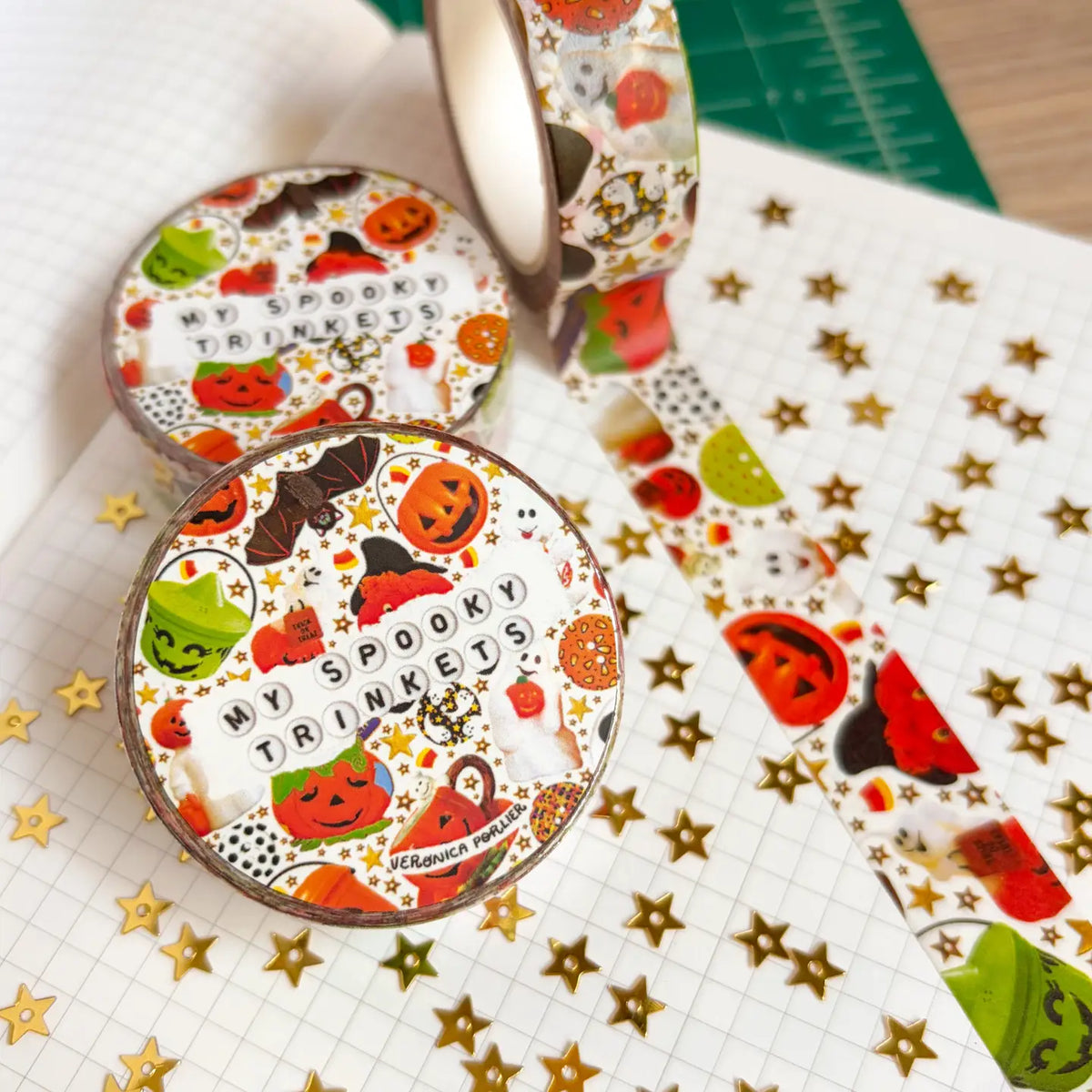 Veronica Porlier • My Spooky Trinkets Washi Tape