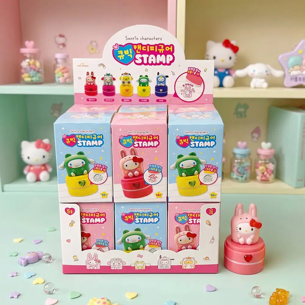 Sanrio • Character Figure Stamp Blind Box, Imported South Korea