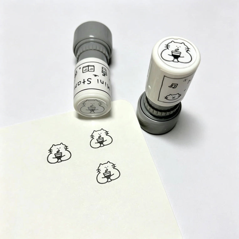 Self - Inking Mini Cat Stamps
