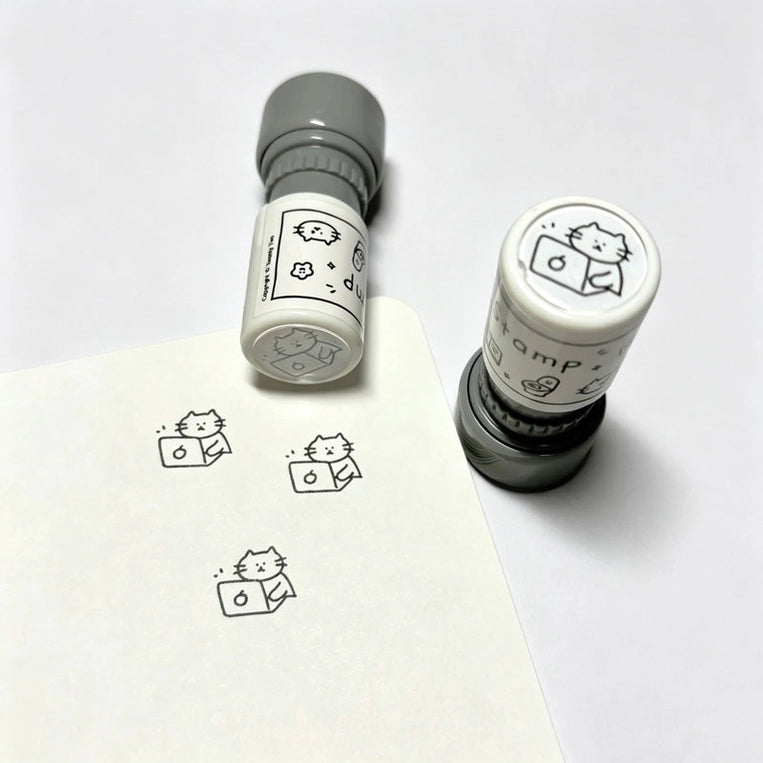 Self - Inking Mini Cat Stamps