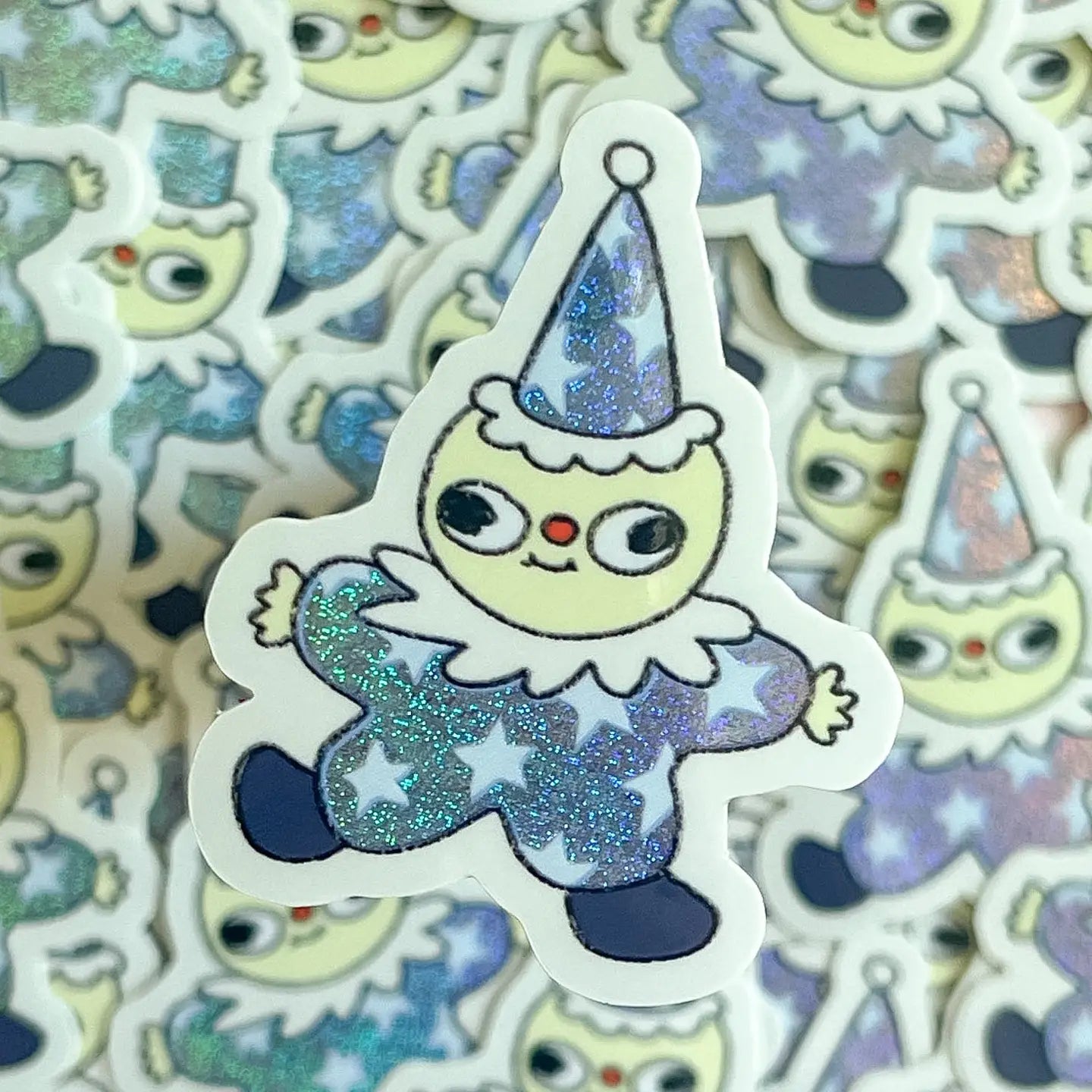 Clunky Picnic •  Magical Miniature Man Vinyl Sticker