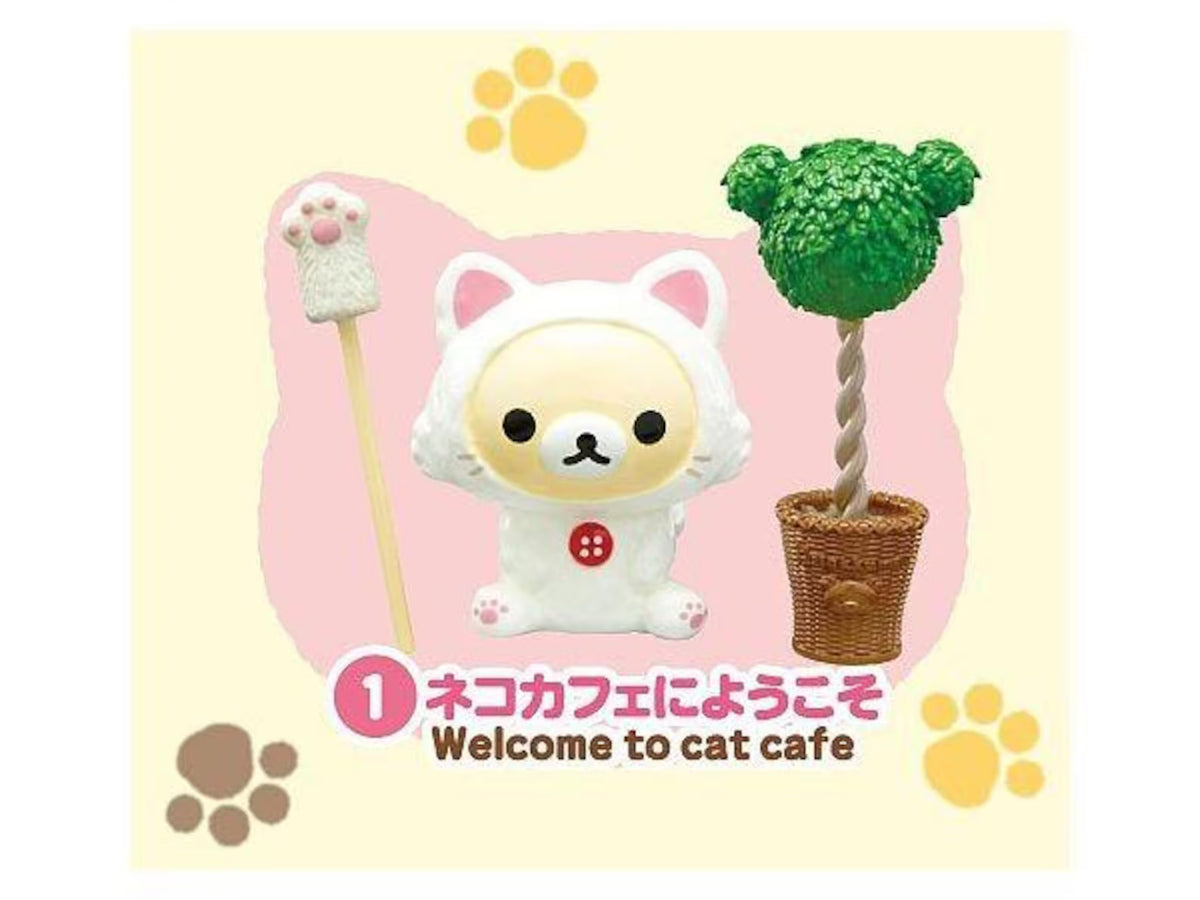 Re•Ment • Rilakkuma Relaxing Cat Cafe Blind Box