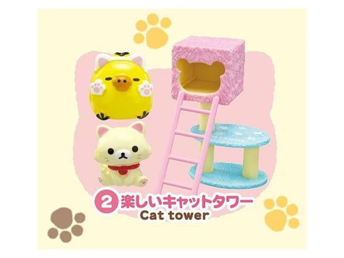 Re•Ment • Rilakkuma Relaxing Cat Cafe Blind Box