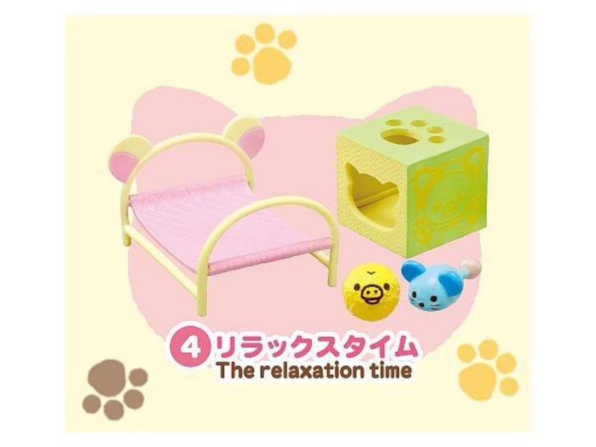 Re•Ment • Rilakkuma Relaxing Cat Cafe Blind Box