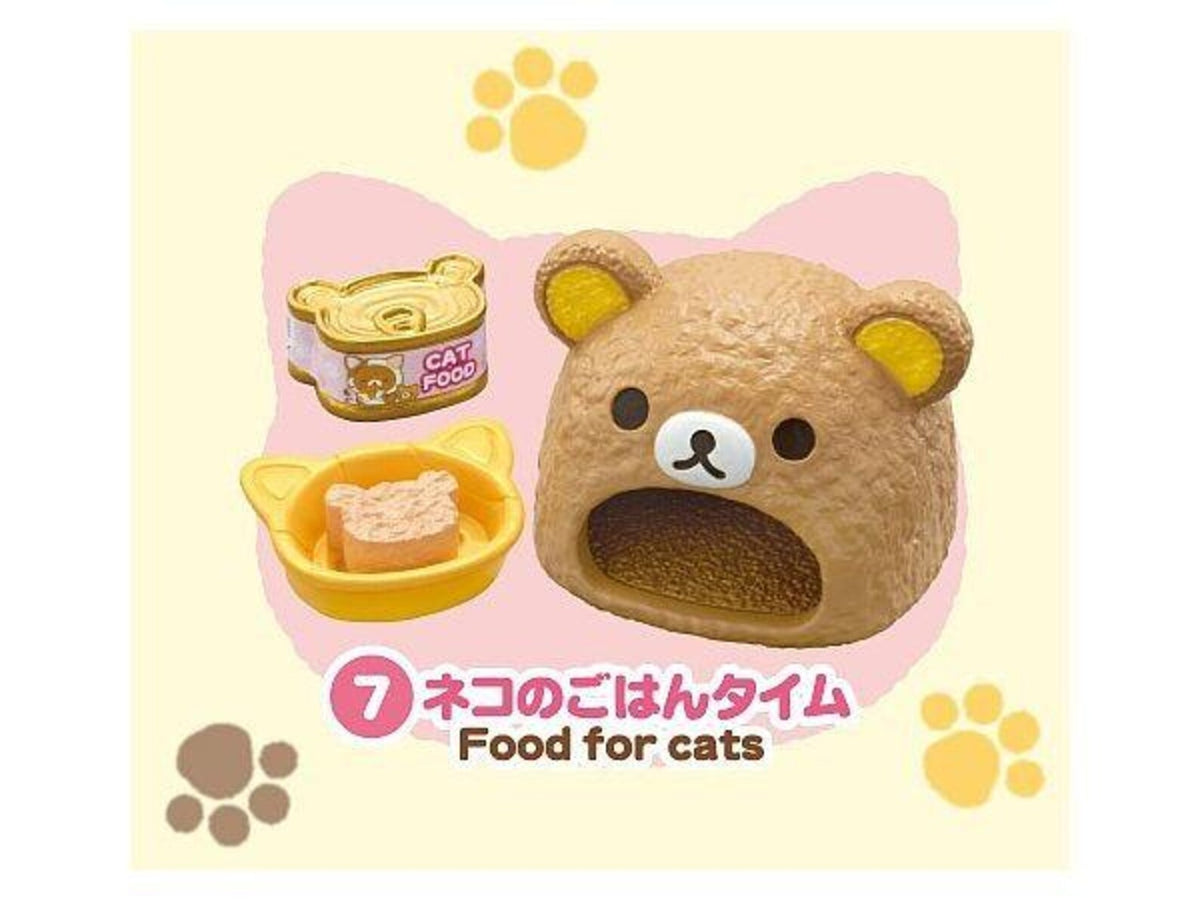 Re•Ment • Rilakkuma Relaxing Cat Cafe Blind Box