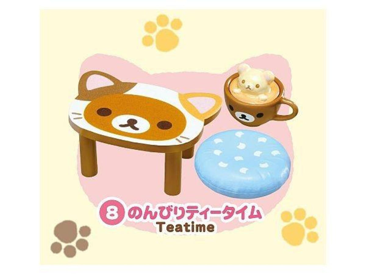 Re•Ment • Rilakkuma Relaxing Cat Cafe Blind Box