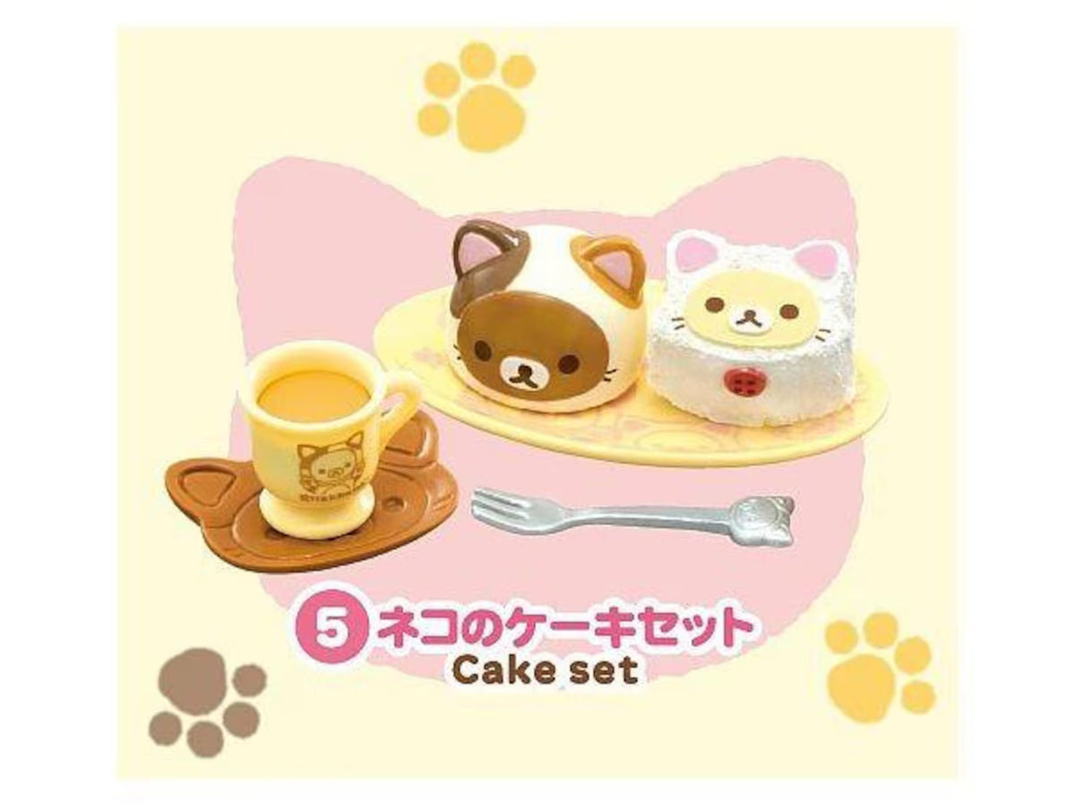 Re•Ment • Rilakkuma Relaxing Cat Cafe Blind Box