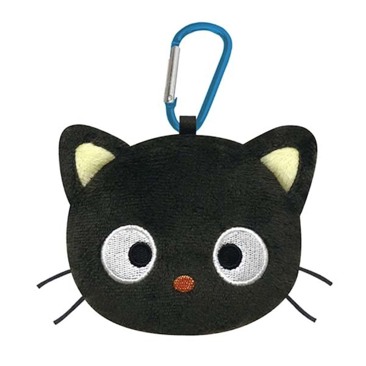 Sanrio • Chococat Plush Zipper Coin Purse Keychain Carabiner Clip