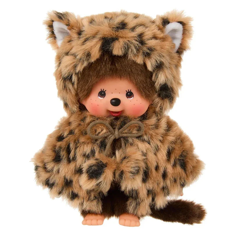 Monchhichi • Leopard Hood Girlie Pop Plush