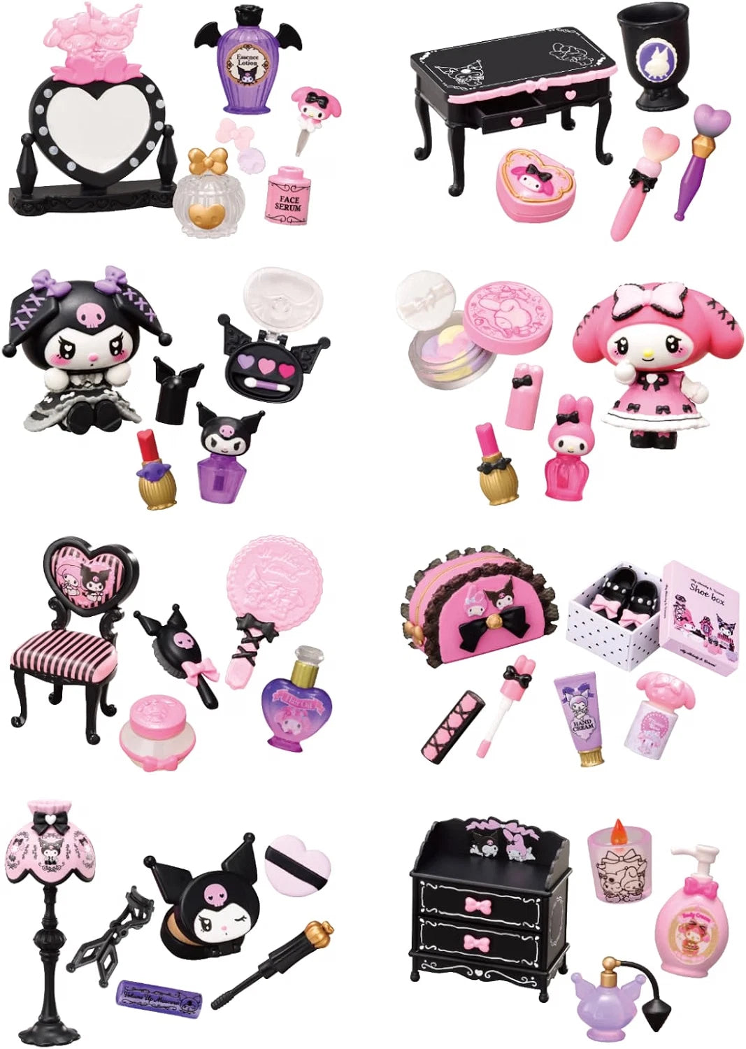 Re•Ment • My Melody & Kuromi Mischievous Cosmetics Blind Box
