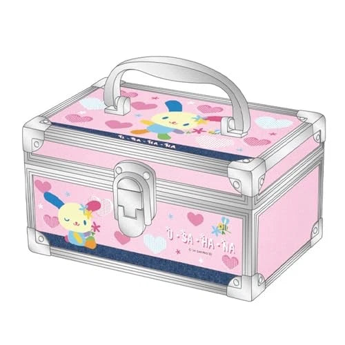 Sanrio • Usahana Y2K Glitter Vanity Snap Closure Case, Imported Japan