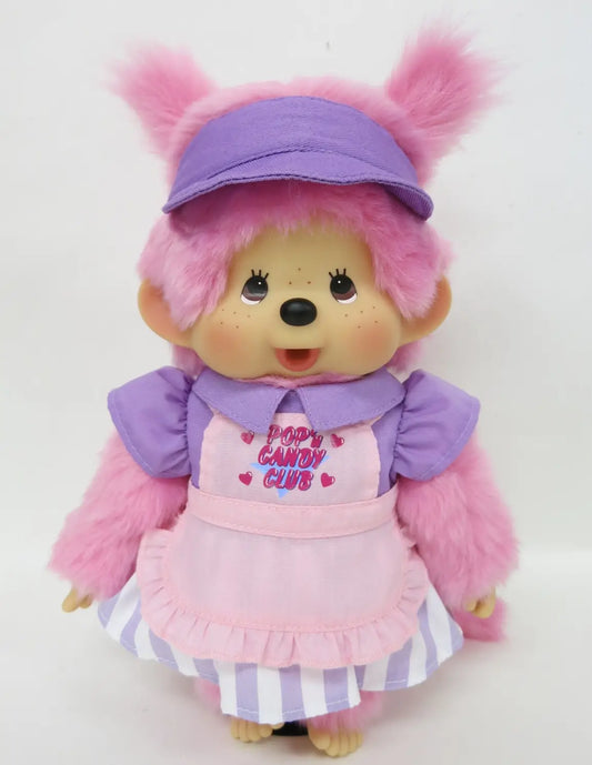 Monchhichi • Medium Pop'n Candy Club Pink Girl
