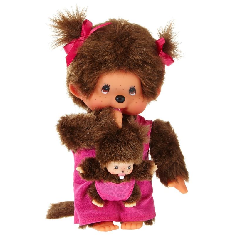 Monchhichi • Mother with Child Plush